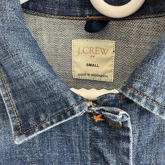 J Crew Factory Denim Jacket - Picture 3 of 7